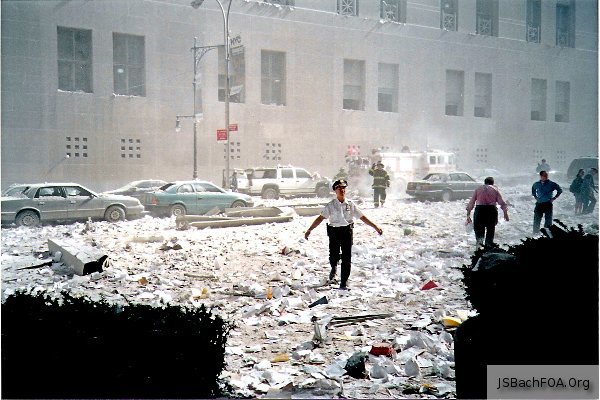 9-11 WTC First Responders at street level