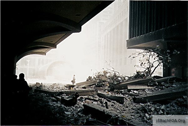 September 11, 2001 Photograph from Outside